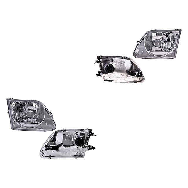Par de Faros F-150 2005 A 2009 Ford DEPO .