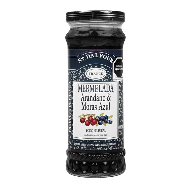 Mermelada St. Dalfour arándano y mora azul 284 g