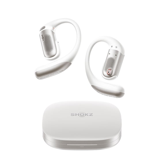Auriculares inalámbricos SHOKZ OpenFit Pro con Dolby Atmos, IP55, blancos