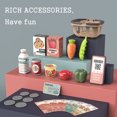 thumbnail image 3 of Tienda de supermercado para niños, juguetes, caja registradora, frutas, verduras, juego de cesta de helado, juguete educativo para edades tempranas, juguetes impresos de supermercado, 3 of 10