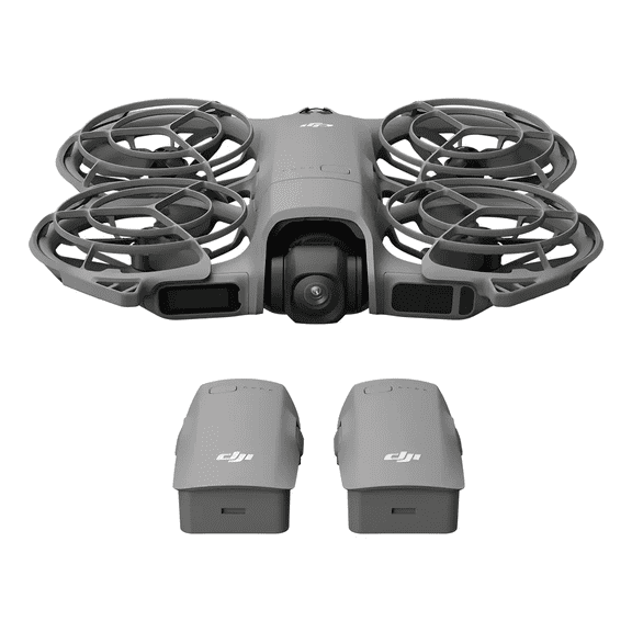 DJI Neo 2 Vuela , dron con cámara 4K, despegue y aterrizaje en la palma, control gestual, ActiveTrack, detección de obstáculos omnidireccional, dron para principiantes, 3 baterías