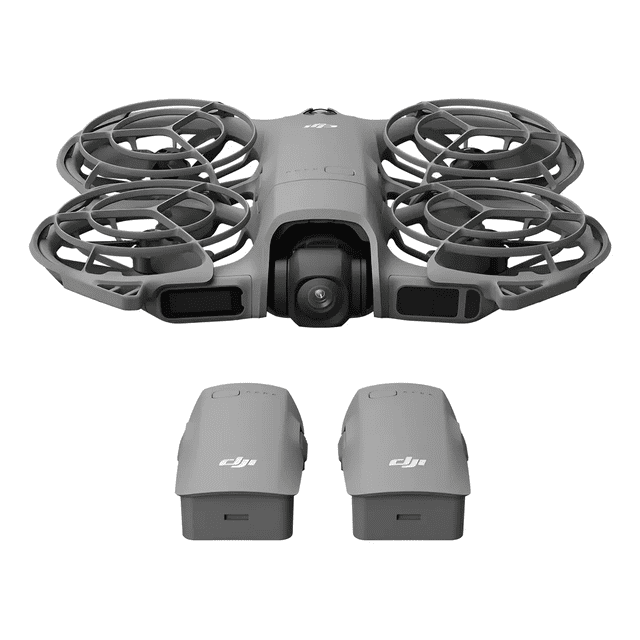DJI Neo 2 Vuela , dron con cámara 4K, despegue y aterrizaje en la palma, control gestual, ActiveTrack, detección de obstáculos omnidireccional, dron para principiantes, 3 baterías