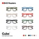 thumbnail image 5 of Lentes de Lectura con Filtro de Luz Azul B+D  Cube Screen Color Negro Unisex, 5 of 10