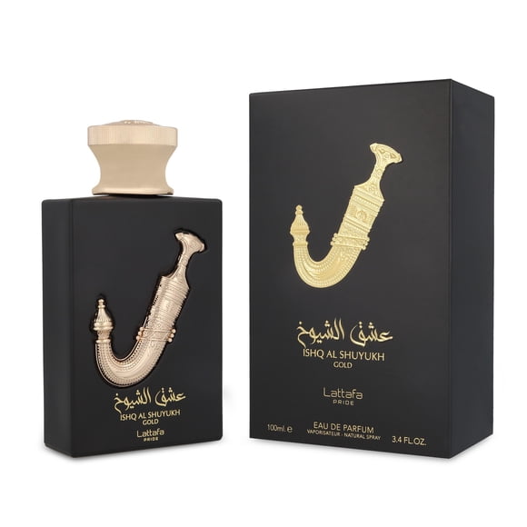Ishq Al Shuyukh Gold 100 Ml Edp Spray Lattafa Model