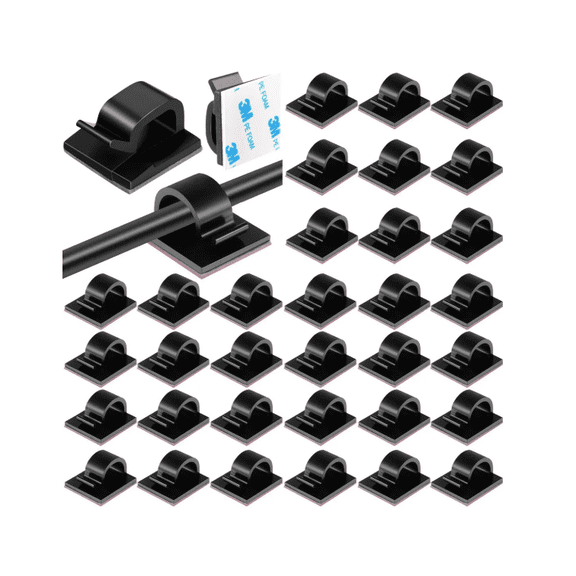 50 Clips De Cable Xtellar Para Exteriores,clips Organizador