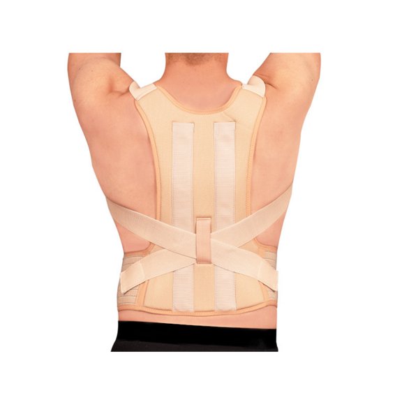 Faja Dorso Lumbar Elástica Beige 2 Varillas CH/M Benesta Benesta PWR-01-1151_CHM
