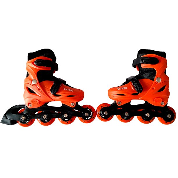 Patines 3 En 1 Ajustables Con Casco Rodilleras Freno Iciqlo 22cm a 24cm