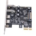 thumbnail image 5 of Adaptador de Tarjeta PCIE Tipo C USB 3.2 Gen1 5 Gbps Placa PCI Express 2 Puertos A+2 C/Tarjeta Expansión PCI-e USB3.2, 5 of 5