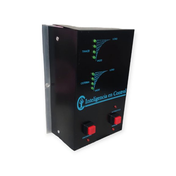 Control Electrónico Automático para Bomba 1hp y Cisterna tinaco 127v