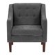 thumbnail image 1 of Sillón Milton 1 Plaza Gris Carbón, 1 of 8