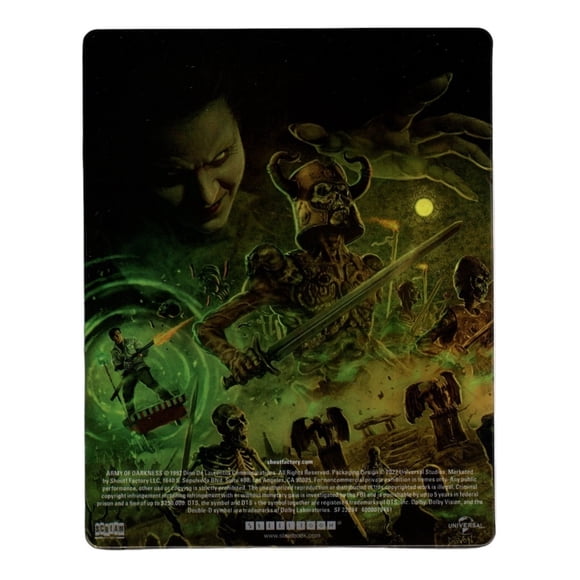 Army Of Darkness Evil Dead 3 Steelbook Pelicula Blu ray Universal Army Of Darkness Evil Dead 3 Steelbook Pelicula Blu ray