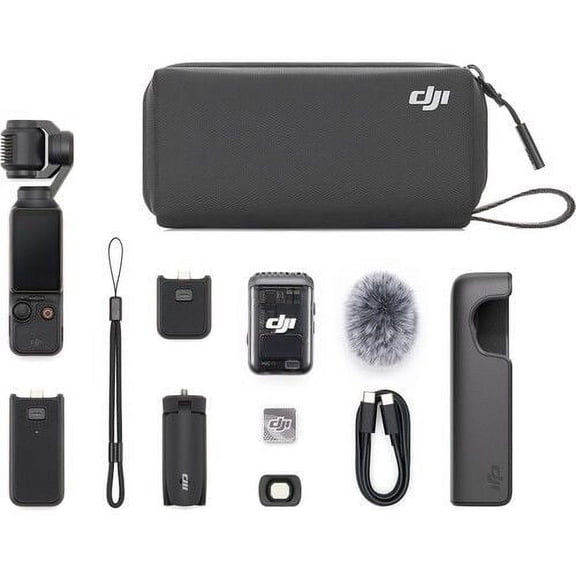 Kit Camara Portatil DJI Osmo Pocket 3 Creator Combo - Negro
