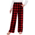 thumbnail image 1 of Pantalones deportivos para niños y niñas, de secado rápido, transpirables, ligeros, con cintura elástica, estilo jogger, color negro, de 4 a 13 años., 1 of 3