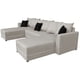 thumbnail image 3 of Sala Esquinera Modular en U El Bazar Store Lisboa Lino Beige 180x330x180 cm 3 Piezas, 3 of 4