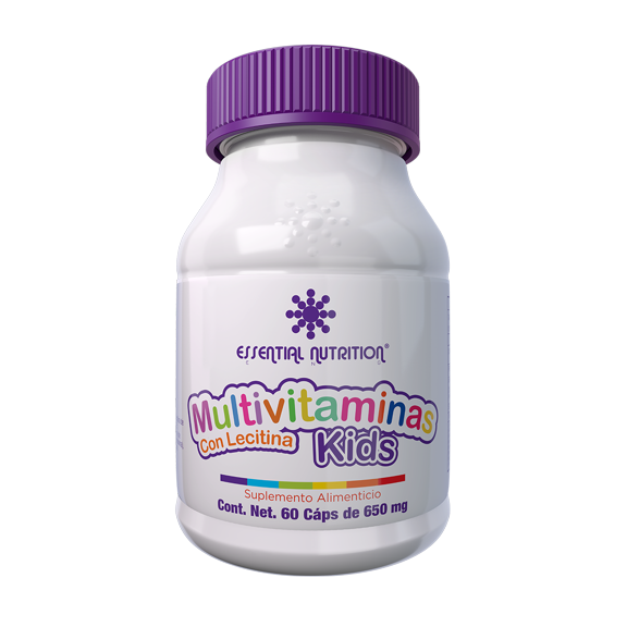 Multivitaminas para Niños 60 Cápsulas de 650 mg