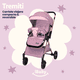 thumbnail image 2 of Carriola Para Bebé Reversible Plegable Tremiti Multiposiciones IBaby rosa, 2 of 9