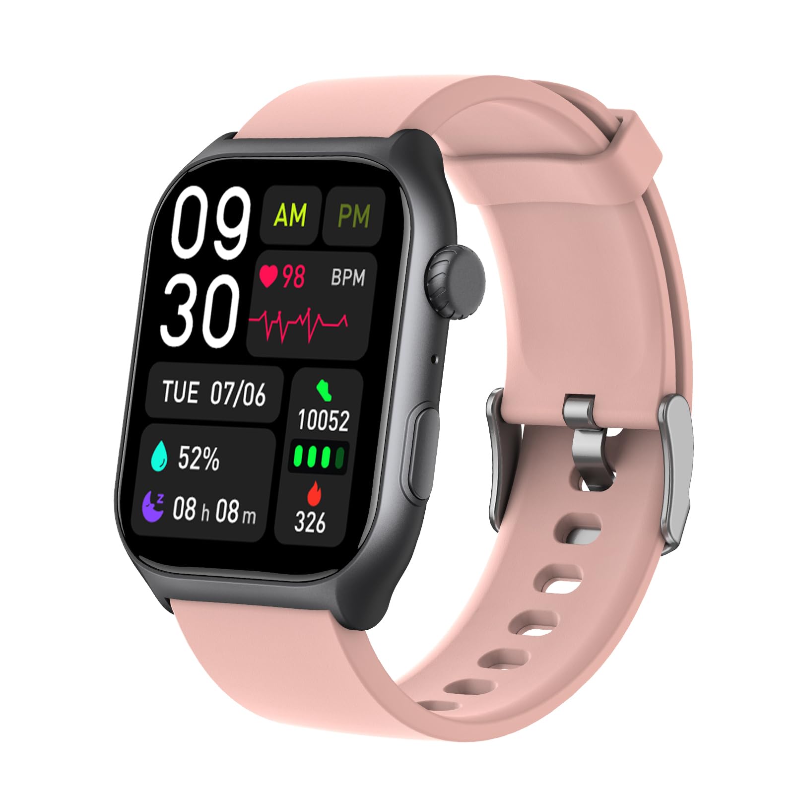 Reloj Inteligente YMS Android 2.0 IP68 Resistente al Agua para Mujer Rosa