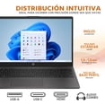 thumbnail image 4 of Laptop HP 255 G10 AMD Ryzen 7 7730U 32GB 512GB SSD 15.6” Full HD W11 Teclado Ingles Multitarea Intensiva y Productividad Empresarial, 4 of 5