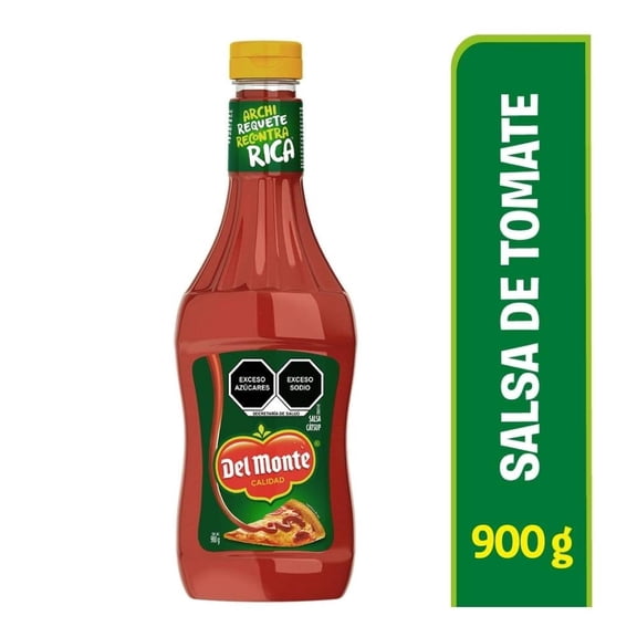 Salsa de tomate cátsup Del Monte 900 g