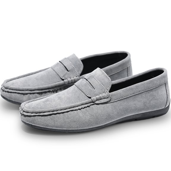 Mocasines Formales De Gamuza Zapatos Casuales De Vestir Elegante