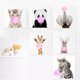 thumbnail image 4 of Cuadros Infantiles Bebé Animalitos, 4 of 4