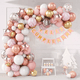 thumbnail image 3 of Guirnalda De Globos Rosa Decoración De Arco De Cumpleaños Rosa/Dorado/Blanco, 3 of 5