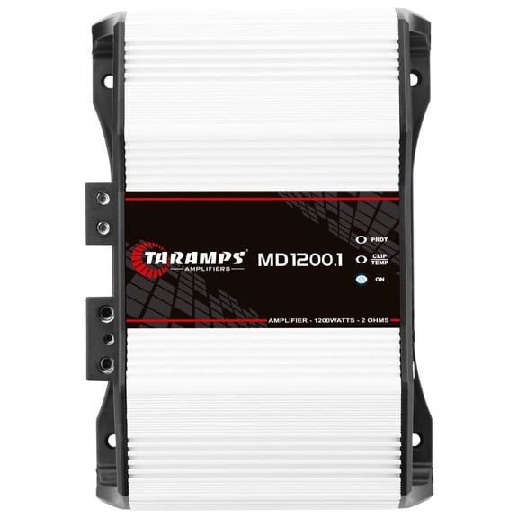Amplificador Taramp's MD 1200.1 1200 W RMS 2 ohmios monobloque