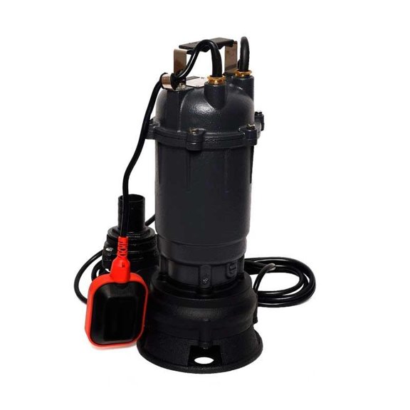 Bomba Sumergible Para Agua Turbia IGOTO 1 HP 127V Con Flotador incluido WQD-16