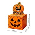 thumbnail image 3 of Caja sorpresa de Halloween con forma de caja de dinero – Divertido contenedor decorativo con forma de calabaza para bromas de fiestas de cumpleaños y sorpresas navideñas., 3 of 5