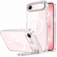 thumbnail image 1 of Funda Magnética Transparente con Soporte para Almacenamiento para iPhone 17e / 16e, 1 of 9