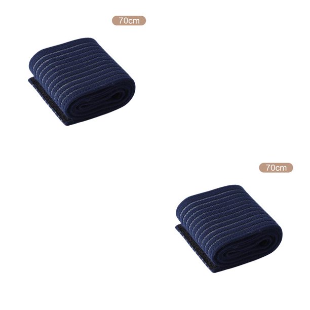 Sonducket 1 vendaje de compresión de alta elasticidad de 40 ~ 180cm, cinta de kinesiología deportiva para tobillo, muñeca, rodilla, pantorrilla, azul 70cm 2piezas Sonducket CBP153196