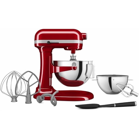 Batidora Tazón Elevable 5.2 L KitchenAid Empire Red