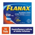 thumbnail image 1 of Analgésico Flanax 550 mg 12 tabletas, 1 of 4