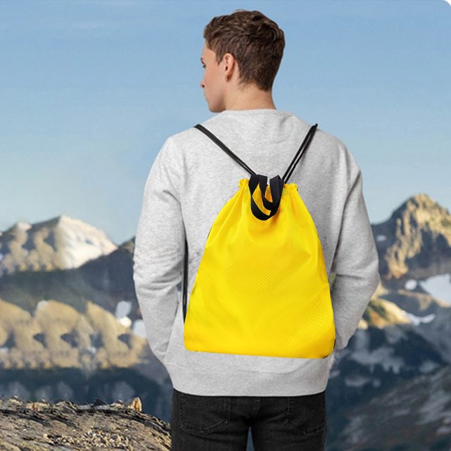 Mochila deportiva impermeable con cordón | Bolsa de gimnasio de tela Oxford Gran Capacidad | Organizador de Viajes Plegable de Fitness | Saco de almacenamiento duradero para exteriores, natación
