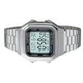 thumbnail image 2 of Reloj CASIO A178WA-1ACF Retro Pila de 10 años de duración-Acero plateado 41 mm Casio Casio A178WA-1ACF, 2 of 3