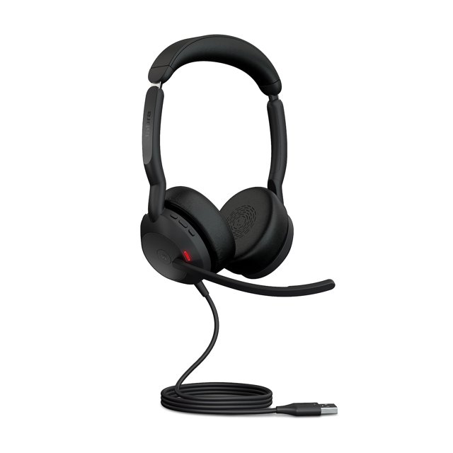 Auriculares mono con cable Jabra Evolve2 50 con AirComfort Black