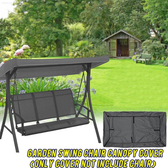 Columpio Impermeable Toldo Silla De Jardín Carpa Porche Cubierta Superior Columpio Techo