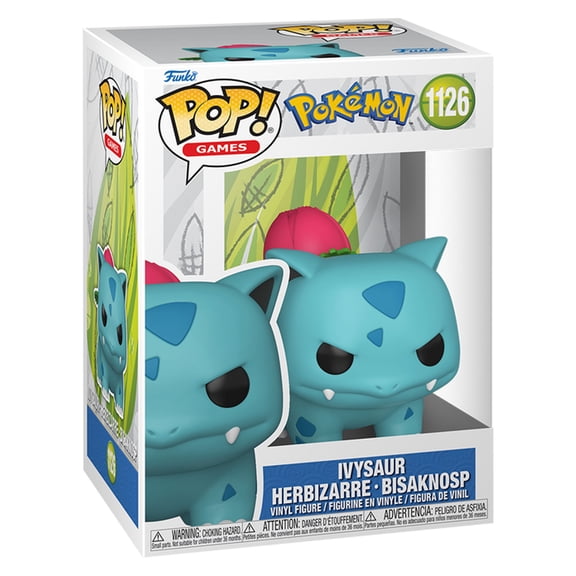Figura Coleccionable Funko Pop Juegos Pokemon Ivysaur 1 Pieza