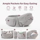 thumbnail image 3 of Momcozy Cangurera Portabebé Mochila 2 En 1 Con Asiento Bebé, Enfriamiento Canguro Bebé Transpirable, 3 of 9