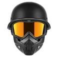 thumbnail image 1 of Medio casco de moto TRUSTERTHEE Retro Half Shell DOT, 1 of 7