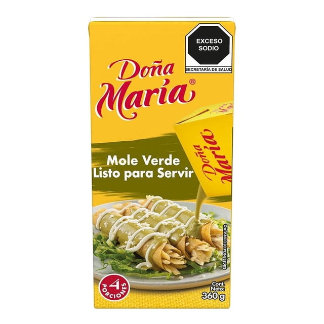 Mole Doña María verde listo para servir 360 g