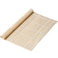 thumbnail image 3 of Sushi Rolling Mat Bamboo Makisu Roller for Nori Rice and Seaweed Sheets,Japanese Kitchen Tools for Sushi Making,Reusable Flexible Sushi Maker Kit with Plastic Form,Easy to Clean Cooking Accessories, 3 of 6