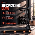 thumbnail image 2 of Caminadora Electrica Plegable Centurfit 14km/h Bluetooth App 2.75hp, 2 of 9