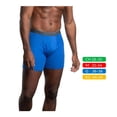 thumbnail image 2 of Bóxer Fruit Of The Loom para Hombre, Ajustado Multicolor 4 Piezas Talla G, 2 of 4