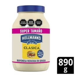 Mayonesa Hellmann's clásica reducida en grasa 890 g