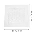 thumbnail image 2 of SKISUNO 12Ud Parches Para Reparación Drywall Con Adhesivo Para Agujeros En Muro Color Plata, 2 of 8