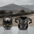 thumbnail image 2 of Equipamiento para motociclistas adultos,Equipo de protección transpirable para motociclistas adultos,Protector de motocross cómodo,Cascos protectores, 2 of 8