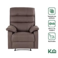 thumbnail image 3 of Sillón Reclinable De Tela Reposet Manual Individual beige, 3 of 9