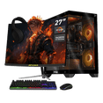 thumbnail image 1 of Computadora Gamer Completa Xtreme PC Gaming AMD Radeon RX 7600 Ryzen 7 5700 16GB SSD 1TB Monitor Curvo 27 180Hz Black experiencia de juego fluida en nivel medio, 1 of 6
