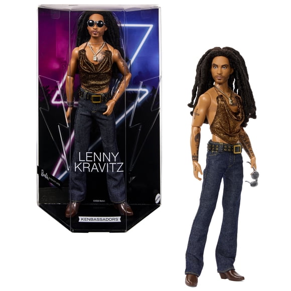 Muñeca de Colección Mattel Barbie Ken Lenny Kravitz